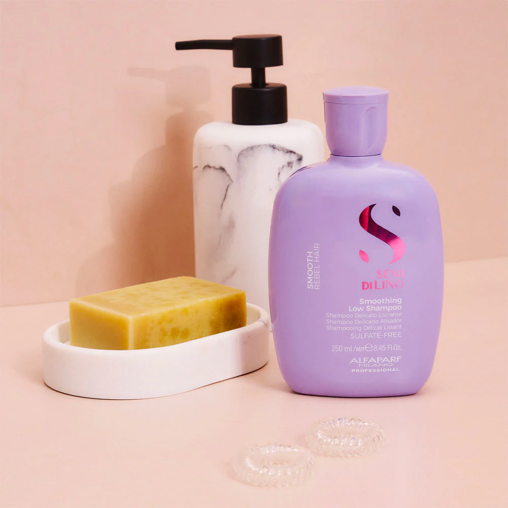 Alfaparf Milano Semi di Lino Smooth Smoothing Low Shampoo 250ml - champú alisador delicado - Image 5