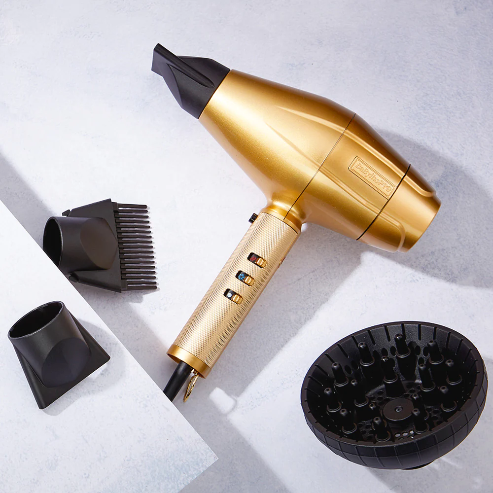 Babyliss Pro Secador de pelo 4Artist GoldFx FXBDG1E - Secador digital de 2200W - Image 3