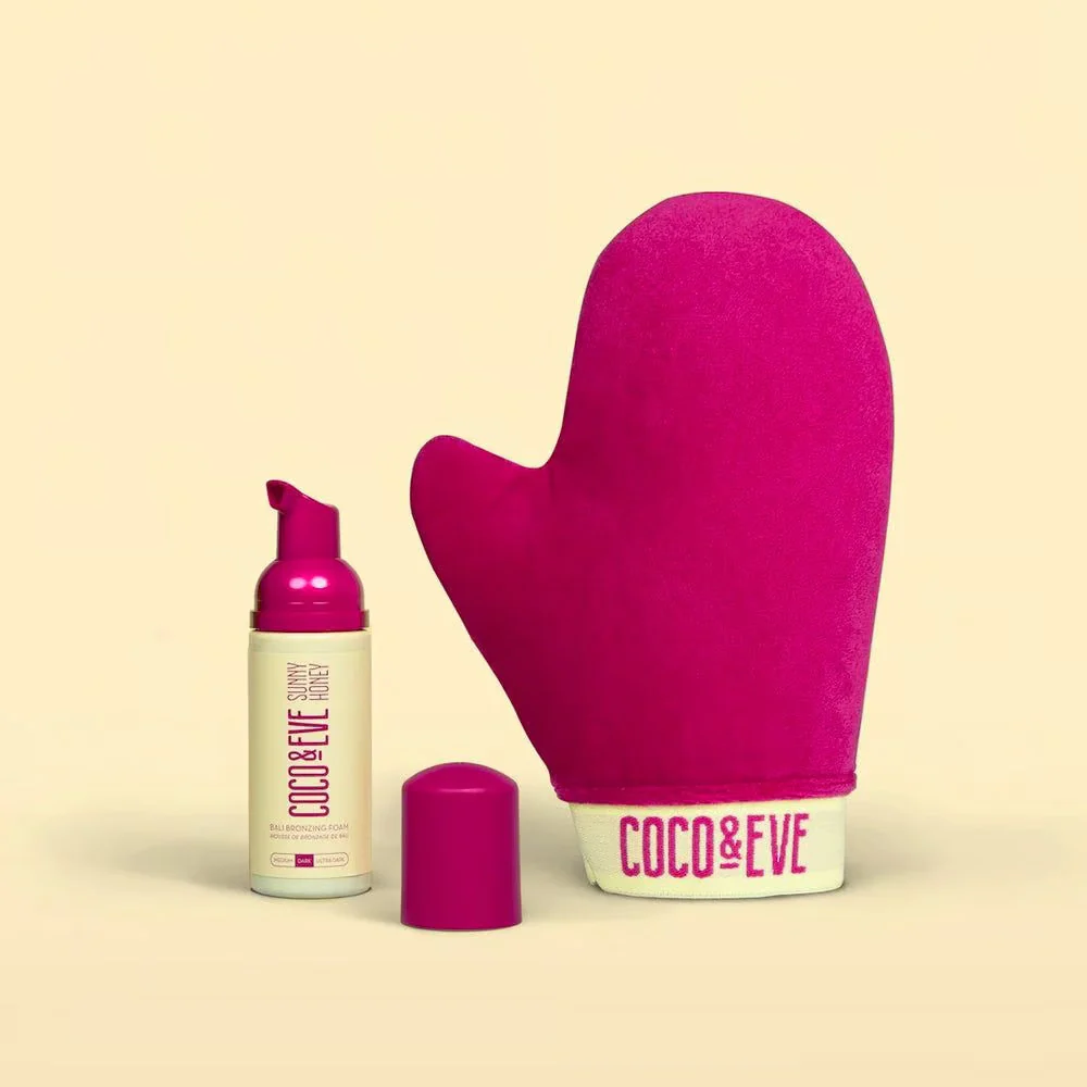 Coco & Eve Self Tan Travel Kit Medium - kit autobronceador de viaje - Image 4