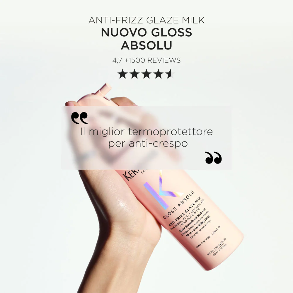 Kerastase Gloss Absolu Anti -Friz Glaze Milk 190ml - spray brillo anti-frizz - Image 6