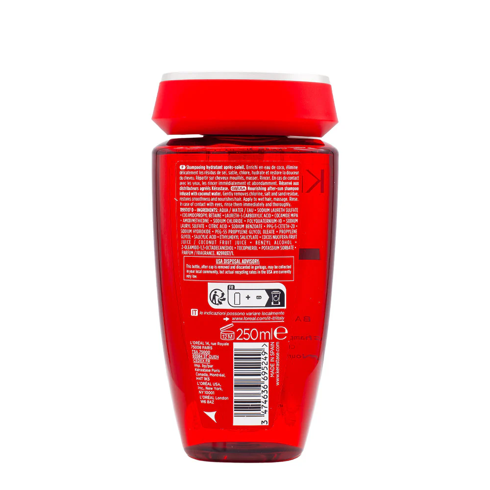 Kerastase Soleil Shampoo Apres Soleil 250ml - champú hidratante para después del sol - Image 4