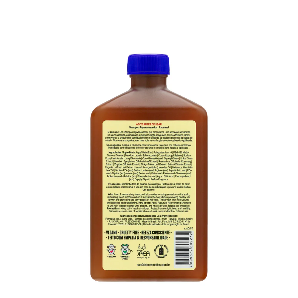 Lola From Rio Rapunzel Shampoo Rejuvenescedor 250ml - champú anticaída - Image 6