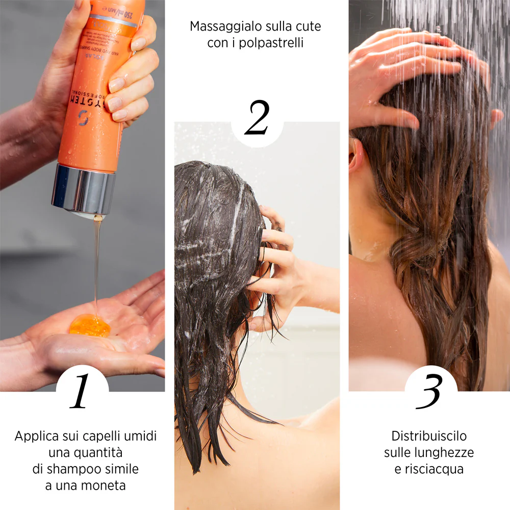 System Professional Solar Hair & Body Shampoo Sol1, 250ml - champú solar - Image 4