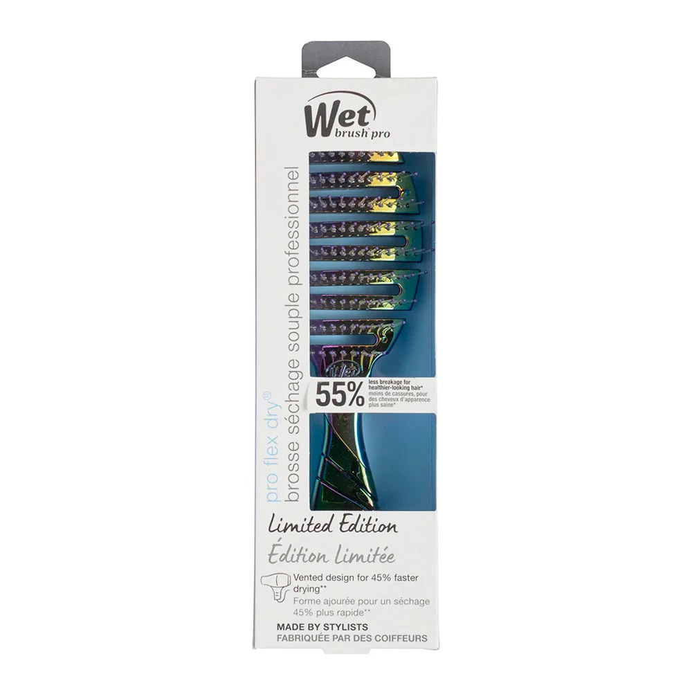 WetBrush Flex Dry Iridiscent Icon Purple - cepillo flexible - Image 5
